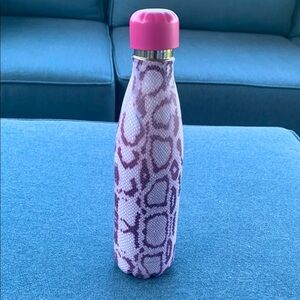 Swell Pink and Purple Patterned Water Bottle